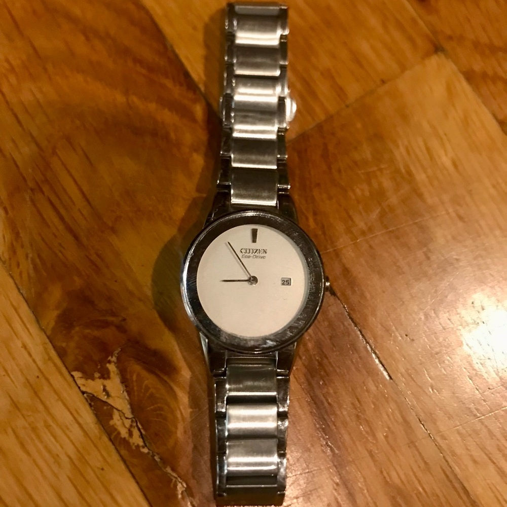 Citizen eco-drive stainless steel watch